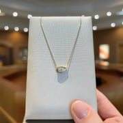 14K Yellow Gold East-West Bezel 0.31ct Pear Shape Diamond Necklace. Bichsel Jewelry in Sedalia, MO. Shop diamond jewelry online or in-store!