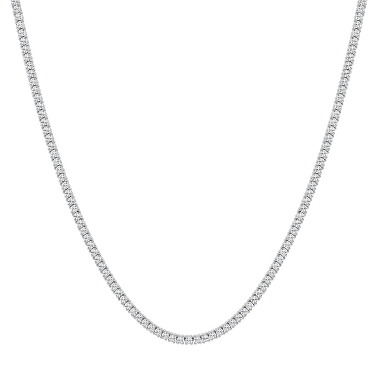 7ct Lab Grown Diamond Tennis Necklace