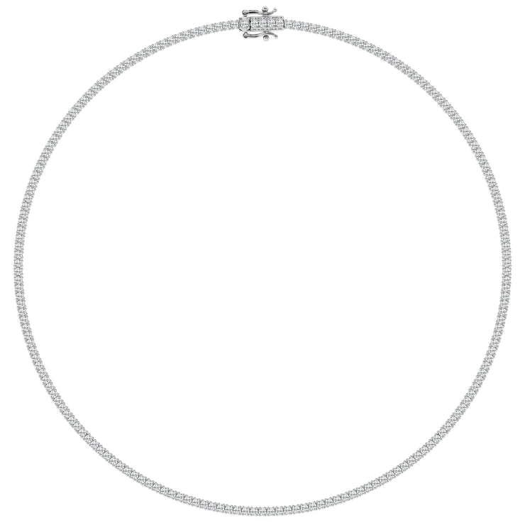 7ct Lab Grown Diamond Tennis Necklace