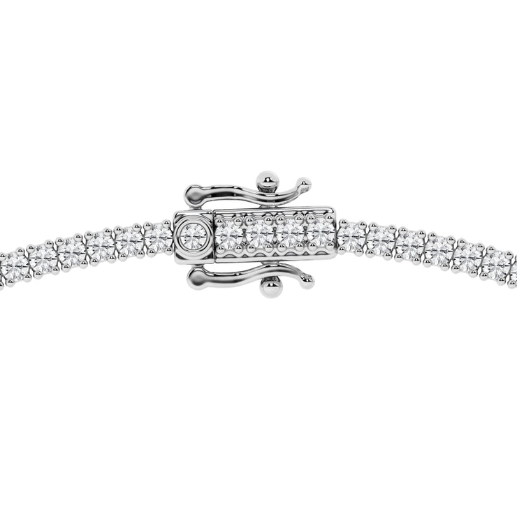 7ct Lab Grown Diamond Tennis Necklace