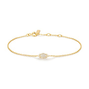 Ania Haie Pavé Sparkle Bracelet, 14K Gold plated on Sterling Silver with Cubic Zirconia. Bichsel Jewelry in Sedalia, MO. Shop online or in-store today!