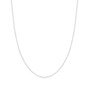 Versatile Sterling Silver Mini Cable Link Chain Necklace for Layering, 16" + 2" extender. Bichsel Jewelry in Sedalia, MO. Shop online or in-store!