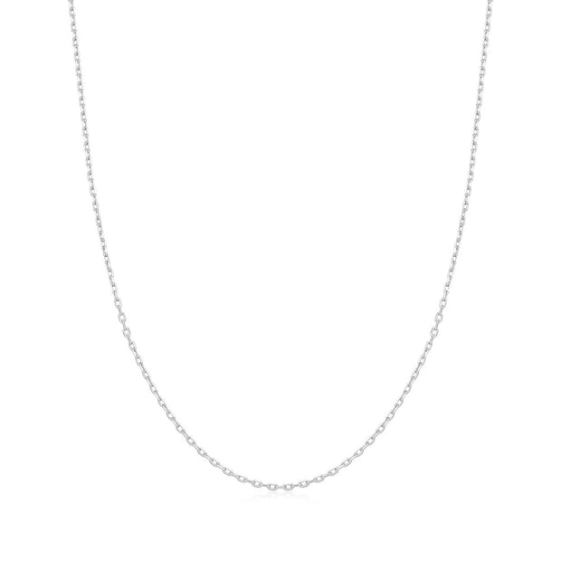 Versatile Sterling Silver Mini Cable Link Chain Necklace for Layering, 16" + 2" extender. Bichsel Jewelry in Sedalia, MO. Shop online or in-store!