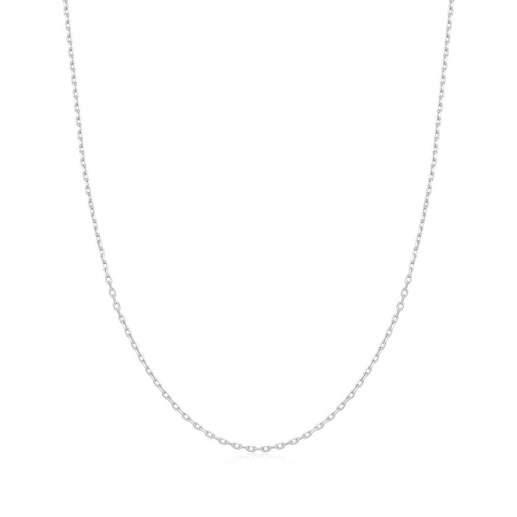 Versatile Sterling Silver Mini Cable Link Chain Necklace for Layering, 16" + 2" extender. Bichsel Jewelry in Sedalia, MO. Shop online or in-store!