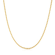 Ania Haie Gold Rope Twist Chain Necklace, 14K Yellow Gold plated on 925 Sterling Silver 16" + 2" extender. Bichsel Jewelry in Sedalia, MO. Shop online or in-store!