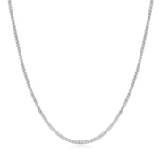 Ania Haie 925 Sterling Silver Tennis Necklace with Cubic Zirconia. Bichsel Jewelry in Sedalia, MO. Shop online or in-store today!