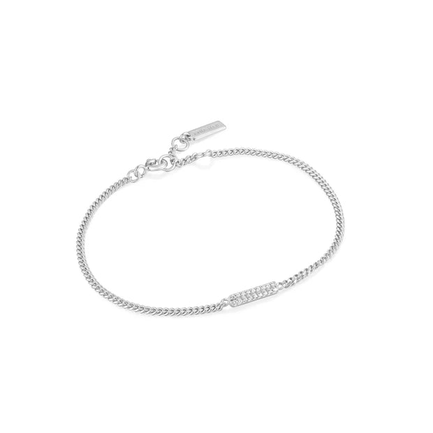 Ania Haie Silver Glam Bar Bracelet. Rhodium Plated 925 Sterling Silver. Bichsel Jewelry in Sedalia, MO. Shop styles online or in-store today!